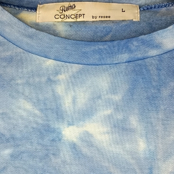 Roma Concept Tye Dye Crop - Picture 2 of 4